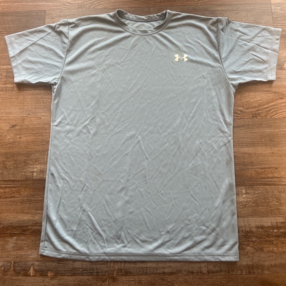 NWOT - Under Armour Heat Gear Jersey - Short Sleeves - Light Blue - S